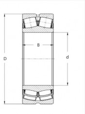 ZKL 23024 CW33J soudečkové ložisko - N1