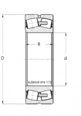 ZKL 22309 EKW33MH C3 NEW FORCE soudečkové ložisko - N1