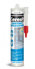 Ceresit CS 25 - 280 ml silikon sanitár icy glow - N1
