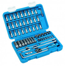 Sada hlavic a ovladačů 1/4", NAREX-SADA, 59-dílná, 1/4" - 443001387 /HS002006/ - N1