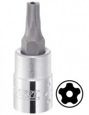 Hlavice zástrčná 1/4" - TORX s otvorem, TONA EXPERT HL, E030142 - TT8 - N1