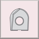 Vyměnitelná břitová destička, PRAMET, RC 16:M8330 - N1