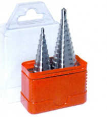 Sada kuželových vrtacích trnů stupňovitých HSS, 221260.4, S1 /641 801/ - N1