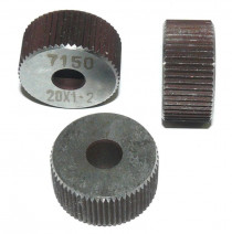 Vroubkovací kolečko - rovné, 227150, 20x2 mm - N1