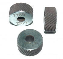 Vroubkovací kolečko - šikmé pravé, 227155, 20x2 mm - N1