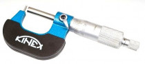 Mikrometr na měření tloušťky stěn trubek, 251458, 0÷25mm /7041/ - KINEX - N1