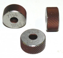 Vroubkovací kolečko - šikmé levé, 227156, 15x1,2 mm - N1