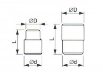Hlavice nástrčná 1/2", TORX, TONA EXPERT HL, E031932-E20 - N1
