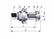 Nožová jednotka kolmá (pájená), 242427, 8 - 23 K01 - N1