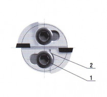 Nožová jednotka hrubovací, 242429, 25 - N1