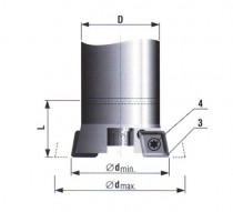 Nožová jednotka hrubovací, 242429, 32 - N1
