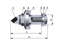 Nožová jednotka šikmá (pájená), 242428, 6 - 17 TSM20 - N1
