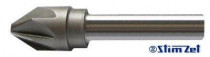 Záhlubník kuželový s válcovou stopkou HSS, 221627, 60x10 mm - N1