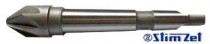 Záhlubník kuželový s kuželovou stopkou HSS, 221628, 60x25 mm - N1