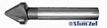 Záhlubník kuželový 60° s válcovou stopkou HSS, 221623, 12,5x60 mm - N1