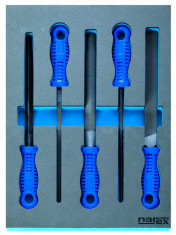 Modul pilníků pro mechaniky 250mm/5dílů, NAREX-MODUL, M 5-dílů pilníky - N1