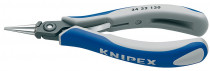 KNIPEX 34 32 130 Kleště na elektroniku, kulaté zašpičatělé čelisti, vícesl.návleky, brunýrováné - N1