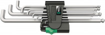 Sada klíčů imbus 950 PKLS/9 SM SB chrom (9 ks), WERA, 073594 - N1