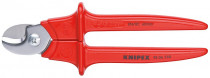 KNIPEX 95 06 230 Kabelové nůžky 230 mm VDE izolace - N1