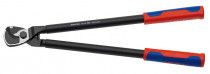 KNIPEX 95 12 500 Kabelové nůžky 500 mm, vícesložkové návleky, - N1