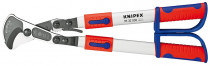 KNIPEX 95 32 038 Kabelové nůžky (rohatka se západkou) s teleskop.rukojeťmi, vícesl.návleky - N1