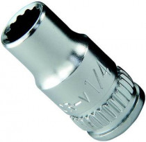 Hlavice nástrčná 1/4" palcová 12ti hranná, NAREX HL-1/4" /12hr/, 11/32" - 76026311 - N1