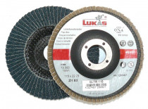 Brousící lamelový kotouč, LUKAS, 115 ZK 120/SLTR - N1
