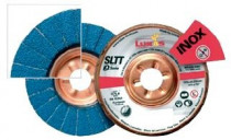 Brousící lamelový kotouč Turbo, LUKAS, 125 Z Power 60/iQ SLTT - Inox - N1