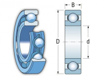 Nachi 62/32 C3 kuličkové ložisko - N1