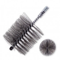 Kartáč rourový válcový - ocel 0,40mm, KARTÁČ, 1314022 - pr.80/0,40 - N1