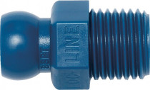 1/4“ hrdlo se závitem BSPT 1/4“, LOC-LINE, 49438.1 - N1