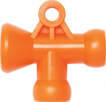 1/4" T redukce, LOC-LINE, 49436.1 - N1