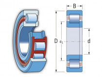 CODEX NUP 2211 E válečkové ložisko - N1