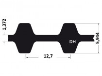 Řemen ozubený 360 DH 100 (25,40 mm) optibelt ZR - N1