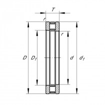 INA 81292-M axiální válečkové ložisko - N1
