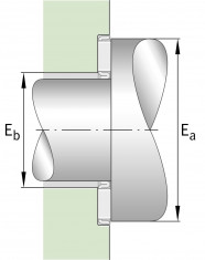 INA AS 3552 tenký axiální ložiskový kroužek - N1