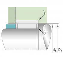 INA RNAO 30-42-16 jehlové ložisko bez vnitřního kroužku - N1