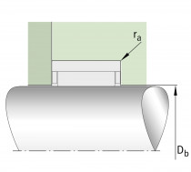 INA RNAO 80-100-30 jehlové ložisko bez vnitřního kroužku - N1