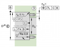 INA ZARF 2575 TV ložisko - N1