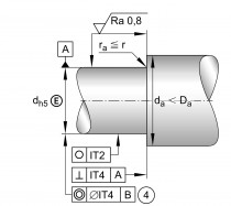 INA ZARN 3080 TV ložisko - N1