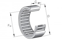 INA RNAO 20-28-26 jehlové ložisko bez vnitřního kroužku - N1