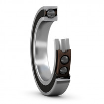 SKF S7011 ACDGA/HCP4A kuličkové ložisko s kosoúhlým stykem - N1
