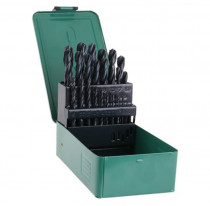 Sada vrtáků HSS 1-13mm (po 0,5mm) 25 ks v plechové krabičce - N1