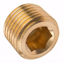 Zátka inbus DIN 906 M24x1,50 mosaz - N1