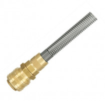Rychlospojka DN7,2 pro hadici 6x8 mm s ochrannou pružinou, LÜDECKE ES6TQF - N1