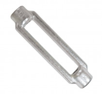 Matice pro napínače otevřená DIN 1480 M24 žárový pozink - N1