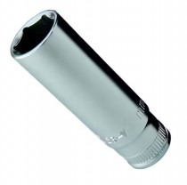 Hlavice na svíčky 1/2" 6hran 16 x 65 mm CrV, NAREX 443001236 - N1