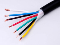 Kabel 6x1 mm+1x1,5 mm sedmibarevný gumová izolace - N1