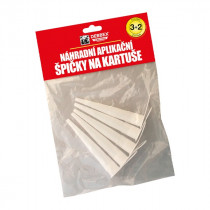 Debbex Náhradní aplikační špičky na kartuše - 5 ks bílá, blistr - N1