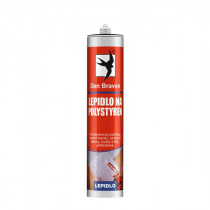 Debbex Lepidlo na polystyren - 280 ml bílá, kartuše - N1